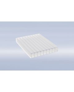 Polycarbonat Stegplatten Exolon® MULTI UV HX 25mm | Glasklar