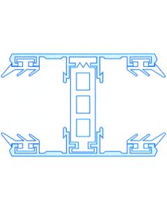 Wilkulux® Thermomittelsystem für 32mm Stegplatten