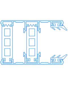 Wilkulux® Thermorandsystem für 32mm Stegplatten