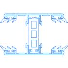 Wilkulux® Thermomittelsystem für 32mm Stegplatten