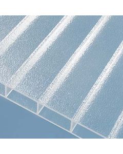 Highlux® Acrylglas Stegplatten 32/16 C-Struktur | farblos